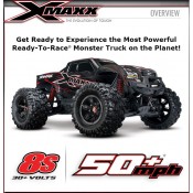 Traxxas XMaxx TRA77086-4 Fuerza y poder extremo, diversión masiva